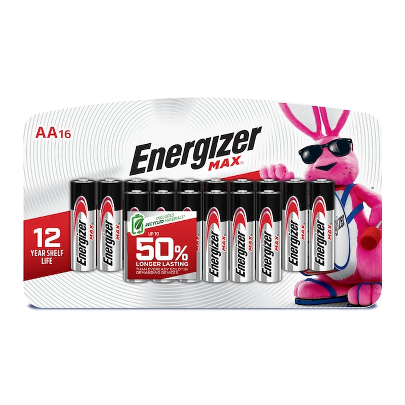 MAX Alkaline AA Batteries ( 16 -Pack)